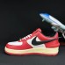 AIR FORCE 1 AF1 Running Shoes-White/Red-3905304