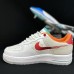 AIR FORCE 1 AF1 Running Shoes-Gray/Red-5445039