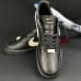 AIR FORCE 1 AF1 Running Shoes-Black/White-546840