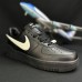 AIR FORCE 1 AF1 Running Shoes-Black/White-546840