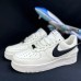 AIR FORCE 1 AF1 Running Shoes-White/Black-152191