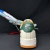 AIR FORCE 1 AF1 Running Shoes-White/Green-8984060