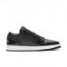 Air Jordan 1 AJ1 Low Running Shoes-Black/Gray-6426801