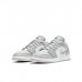 Air Jordan 1 AJ1 Low Running Shoes-Gray/White-4792703