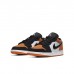 Air Jordan 1 AJ1 Low Running Shoes-Black/Orange-3762105