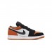 Air Jordan 1 AJ1 Low Running Shoes-Black/Orange-3762105