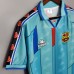 Retro 96/97 Barcelona away Blue Jersey Kit short sleeve-8943703