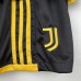 23/24 Kids Juventus home Black White Kids Jersey Kit short sleeve (Shirt + Short)-6860983