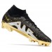 Air Zoom Mercurial Vapor XV Elite FG High Soccer Shoes-Black/Gold-5341130