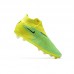 Phantom GX Elite DF Link FG High Soccer Shoes-Yellow/Green-1586073