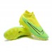 Phantom GX Elite DF Link FG High Soccer Shoes-Yellow/Green-1586073