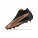 Phantom GX Elite DF Link FG High Soccer Shoes-Brown/Black-9795777