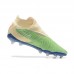 Phantom GX Elite DF Link FG High Soccer Shoes-Khkai/Green-8373281