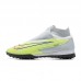 Phantom GX Elite DF Link TF High Soccer Shoes-Green/Gray-2333110