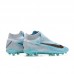 Phantom GX Elite FG High Soccer Shoes-Blue/Gray-5691458