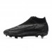 Phantom GX Elite DF Link FG High Soccer Shoes-Gray/Black-8219047