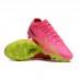 Air Zoom Mercurial Superfly IX Elite AG Soccer Shoes-Pink/Green-9413008