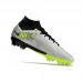 Air Zoom Mercurial Superfly IX Elite FG High Soccer Shoes-Gray/Black-3942092