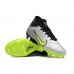 Air Zoom Mercurial Superfly IX Elite FG High Soccer Shoes-Gray/Black-3942092