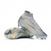 Zoom Vapor 15 Elite SE FG High Soccer Shoes-Gray/Blue-1854918