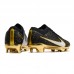 Air Zoom Mercurial Superfly IX Elite FG Soccer Shoes-Black/Gold-2385948