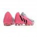 PREDATOR EDGE.1 LOW FG Soccer Shoes-White/Pink-9919976