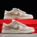 SB Dunk Low Running Shoes-White/Khkai-7579251