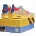 Air Jordan 4 AJ4 High Running Shoes-Khkai/Yellow-1110067