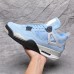 Air Jordan 4 AJ4 High Running Shoes-Blue/Black-8243599