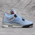 Air Jordan 4 AJ4 High Running Shoes-Blue/Black-8243599