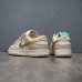 SB Dunk Low Running Shoes-White/khaki-6861731