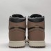 Air Jordan 1 AJ1 High Running Shoes-Black/Brown-905044