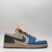 Air Jordan 1 AJ1 Running Shoes-Gray/Blue-1475285