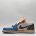 Air Jordan 1 AJ1 Running Shoes-Gray/Blue-1475285