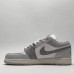 Air Jordan 1 AJ1 Running Shoes-Gray/White-1035377