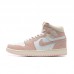 Air Jordan 1 AJ1 High Running Shoes-White/Pink-5976103