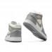 Air Jordan 1 AJ1 High Running Shoes-White/Gray-7698206