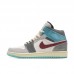 Air Jordan 1 AJ1 High Running Shoes-Gray/Blue-2098882