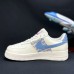 AIR FORCE 1 AF1 Women Running Shoes-White/Blue-4821213