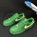 AIR FORCE 1 AF1 Running Shoes-Green/Yellow-2807454