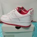 AIR FORCE 1 AF1 Running Shoes-White/Red-7310381