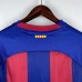 23/24 Barcelona Home Red Blue Long Sleeve Jersey Kit Long Sleeve-8099993