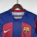 23/24 Barcelona Home Red Blue Long Sleeve Jersey Kit Long Sleeve-8099993