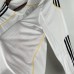 Retro 09/10 Real Madrid Home White Long Sleeve Jersey Kit Long Sleeve-8911499