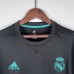 Retro 17/18 Real Madrid Away Black Long Sleeve Jersey Kit Long Sleeve-8835709