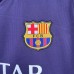 Retro 16/17 Barcelona Away Purple Jersey Kit short sleeve-1341135