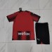 23/24 AC Milan Home Red Jersey Kit (Shirt + Short)-6815136