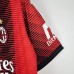 23/24 AC Milan Home Red Jersey Kit (Shirt + Short)-6815136