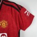 23/24 Women Manchester United M-U Home Red Jersey Kit short sleeve-9883414