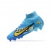 Air Zoom Mercurial Superfly IX Elite FG High Soccer Shoes-Blue/Yellow-7697416